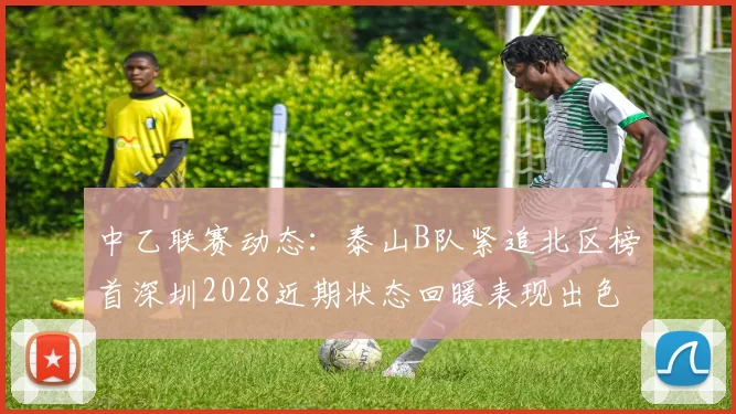中乙联赛动态：泰山B队紧追北区榜首深圳2028近期状态回暖表现出色